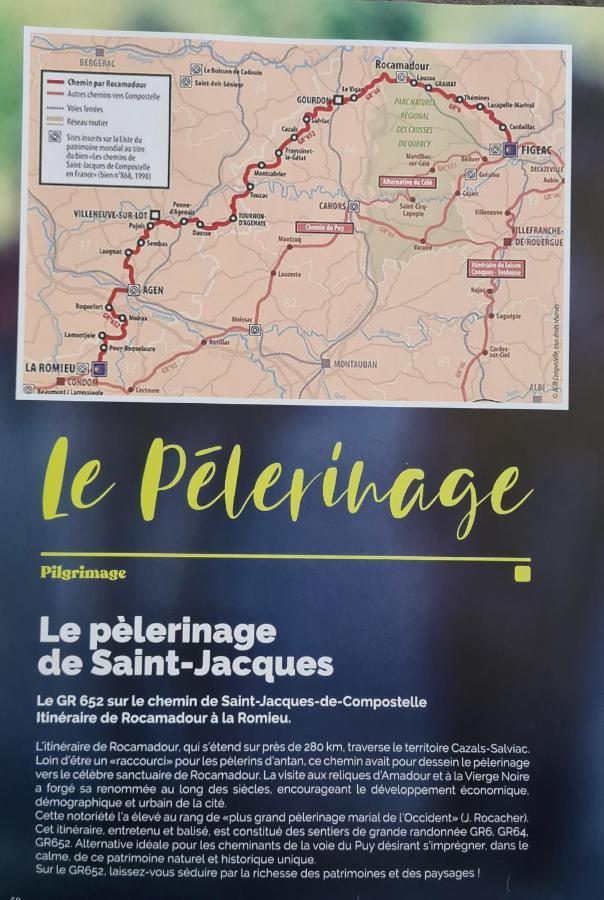 La Perle De Frayssinet-Le-Gelat - Chambre D'Hotes - B&B Eksteriør billede