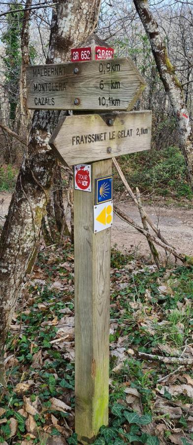 La Perle De Frayssinet-Le-Gelat - Chambre D'Hotes - B&B Eksteriør billede